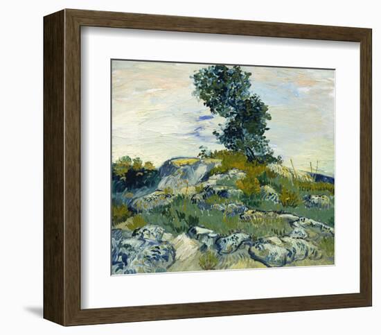 The Rocks, 1888-Vincent van Gogh-Framed Art Print