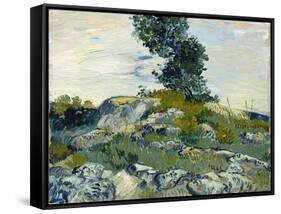 The Rocks, 1888-Vincent van Gogh-Framed Stretched Canvas