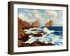 The Rocks at Capri (Les Rochers a Capri)-Iwan Choultse-Framed Giclee Print