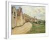 The Rocks at Falaise-Claude Monet-Framed Giclee Print