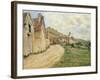 The Rocks at Falaise-Claude Monet-Framed Giclee Print