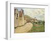The Rocks at Falaise-Claude Monet-Framed Giclee Print