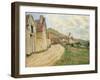 The Rocks at Falaise-Claude Monet-Framed Giclee Print