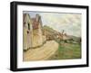 The Rocks at Falaise-Claude Monet-Framed Giclee Print