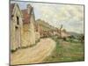 The Rocks at Falaise-Claude Monet-Mounted Giclee Print