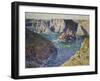 The Rocks of Belle Ile, 1886-Claude Monet-Framed Giclee Print