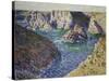 The Rocks of Belle Ile, 1886-Claude Monet-Stretched Canvas