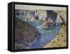 The Rocks of Belle Ile, 1886-Claude Monet-Framed Stretched Canvas