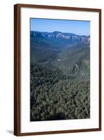 The Rocky Cliffs of the Blue Mountains, New South Wales, Australia, Pacific-Michael Runkel-Framed Photographic Print