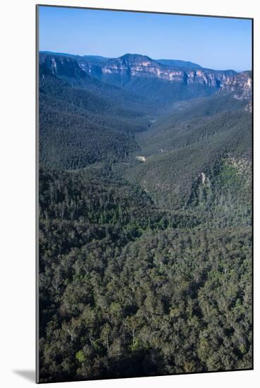 The Rocky Cliffs of the Blue Mountains, New South Wales, Australia, Pacific-Michael Runkel-Mounted Photographic Print