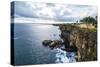 The Rocky Coast around Ha'Ateiho, Tongatapu, Tonga, South Pacific, Pacific-Michael Runkel-Stretched Canvas