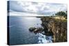 The Rocky Coast around Ha'Ateiho, Tongatapu, Tonga, South Pacific, Pacific-Michael Runkel-Stretched Canvas