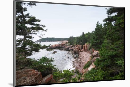 The Rocky Coast of Maine-tempestz-Mounted Photographic Print