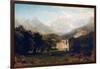 The Rocky Mountains, Lander's Peak, 1863-Albert Bierstadt-Framed Giclee Print