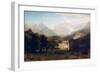 The Rocky Mountains, Lander's Peak, 1863-Albert Bierstadt-Framed Giclee Print