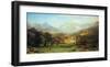 The Rocky Mountains, Lander's Peak-Albert Bierstadt-Framed Art Print