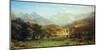 The Rocky Mountains, Lander's Peak-Albert Bierstadt-Mounted Art Print