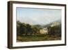 The Rocky Mountains, Lander's Peak-Albert Bierstadt-Framed Giclee Print