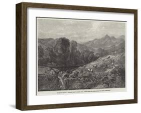 The Rocky Path of a Mountain Burn-Henry Jutsum-Framed Giclee Print