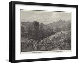 The Rocky Path of a Mountain Burn-Henry Jutsum-Framed Giclee Print