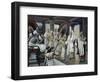 The Rod of Aaron Devours the Other Rods-James Tissot-Framed Giclee Print