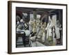 The Rod of Aaron Devours the Other Rods-James Tissot-Framed Giclee Print