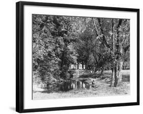 The Roding at Wanstead-null-Framed Photographic Print