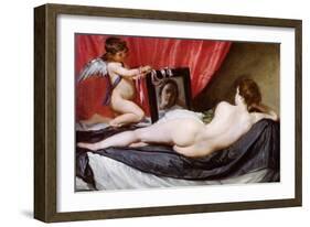 The Rokeby Venus, circa 1648-51-Diego Velazquez-Framed Giclee Print