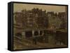 The Rokin in Amsterdam, 1897-Georg-Hendrik Breitner-Framed Stretched Canvas