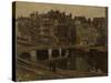 The Rokin in Amsterdam, 1897-Georg-Hendrik Breitner-Stretched Canvas