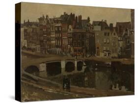 The Rokin in Amsterdam, 1897-Georg-Hendrik Breitner-Stretched Canvas