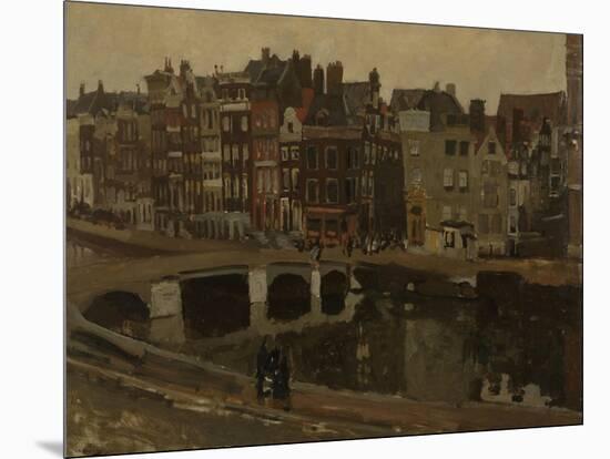 The Rokin in Amsterdam, 1897-Georg-Hendrik Breitner-Mounted Giclee Print