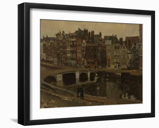 The Rokin in Amsterdam, 1897-Georg-Hendrik Breitner-Framed Giclee Print