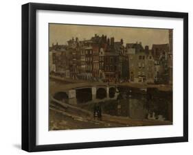 The Rokin in Amsterdam, 1897-Georg-Hendrik Breitner-Framed Giclee Print