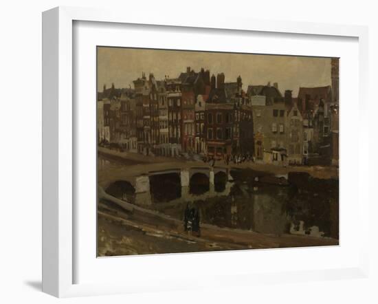 The Rokin in Amsterdam, 1897-Georg-Hendrik Breitner-Framed Giclee Print