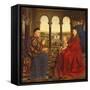 The Rolin Madonna (La Vierge De Chancelier Rolin), circa 1435-Jan van Eyck-Framed Stretched Canvas