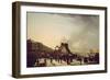 The Rollercoasters on the Neva in St. Petersburg, 1803-null-Framed Giclee Print