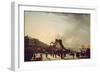 The Rollercoasters on the Neva in St. Petersburg, 1803-null-Framed Giclee Print