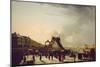 The Rollercoasters on the Neva in St. Petersburg, 1803-null-Mounted Giclee Print