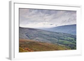 The Rolling Hills of the Yorkshire Dales National Park Near Dentdale-Julian Elliott-Framed Photographic Print