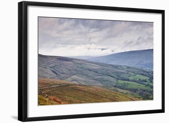 The Rolling Hills of the Yorkshire Dales National Park Near Dentdale-Julian Elliott-Framed Photographic Print