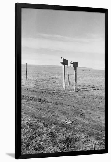 The Rolling Lands-Dorothea Lange-Framed Art Print