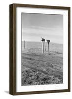 The Rolling Lands-Dorothea Lange-Framed Art Print