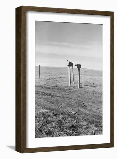 The Rolling Lands-Dorothea Lange-Framed Art Print