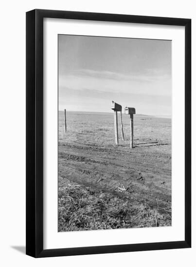 The Rolling Lands-Dorothea Lange-Framed Art Print