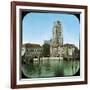 The Rom Canal and the Church, Dordrecht (Netherlands), 1883-Leon, Levy et Fils-Framed Photographic Print