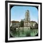 The Rom Canal and the Church, Dordrecht (Netherlands), 1883-Leon, Levy et Fils-Framed Photographic Print