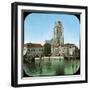 The Rom Canal and the Church, Dordrecht (Netherlands), 1883-Leon, Levy et Fils-Framed Photographic Print