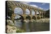 The Roman Aqueduct across the River Gard Was Built in the Middle of the First Century-LatitudeStock-Stretched Canvas