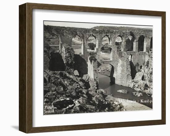 The Roman Aqueduct at Izmir (Smyrna), Turkey-null-Framed Photographic Print